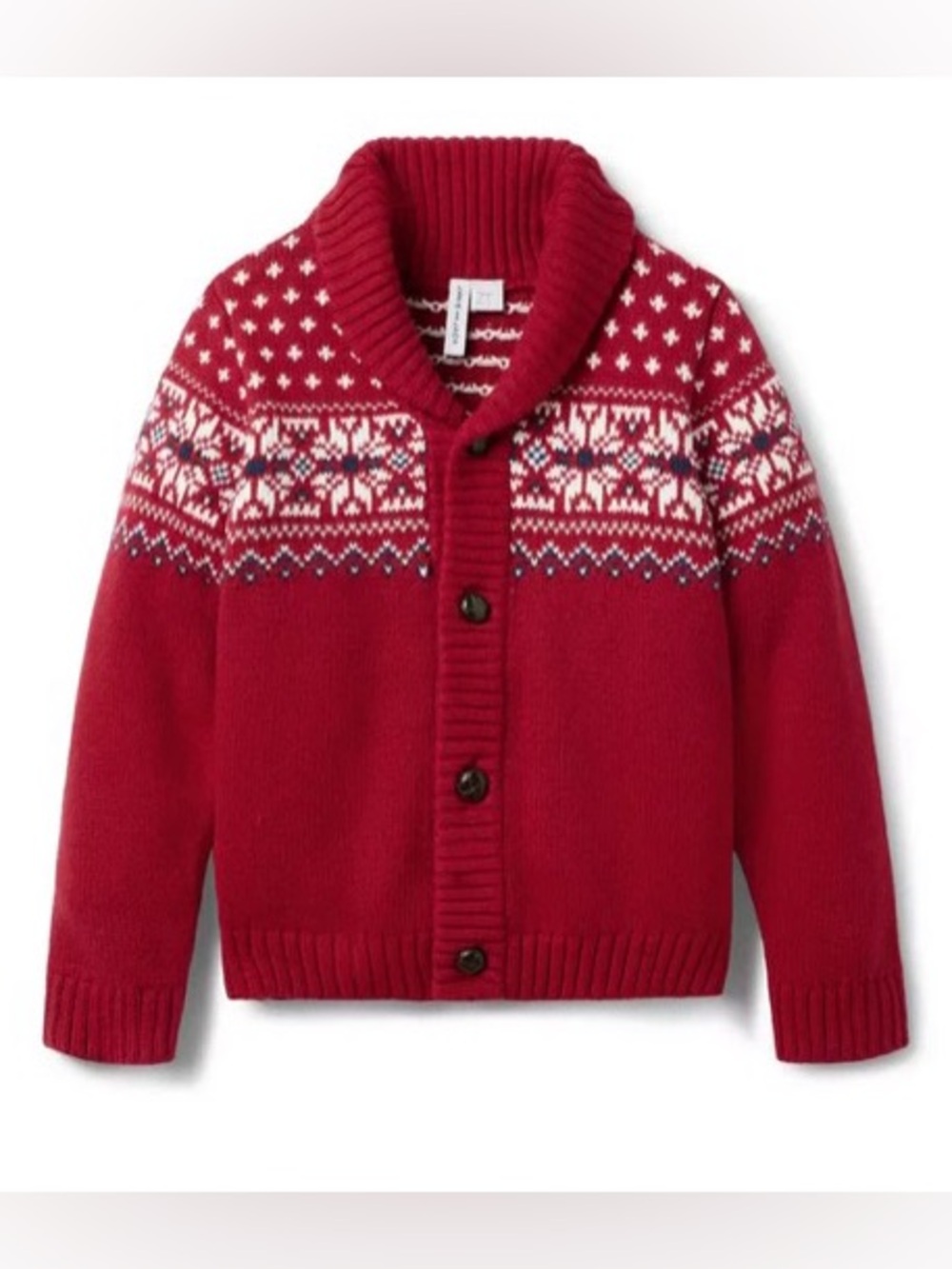 Janie and Jack The Fair Isle Cardigan (Size: 3T)